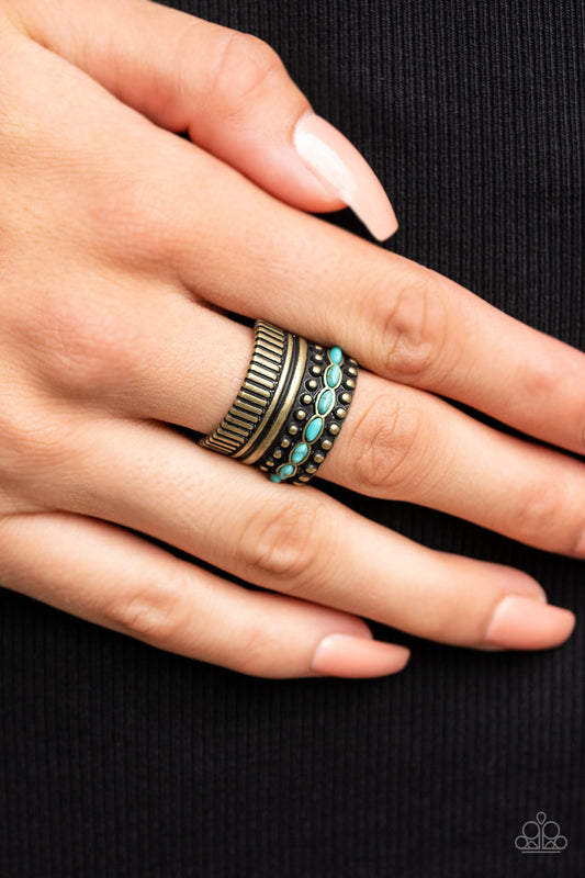 Local Flavor Brass Ring Paparazzi