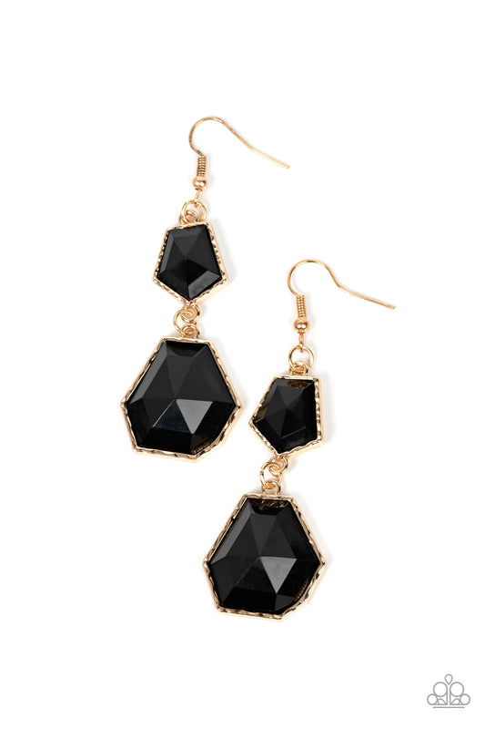 Rio Relic Black Earrings Paparazzi