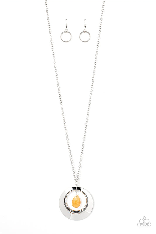 Inner Tranquility Yellow Necklace Paparazzi