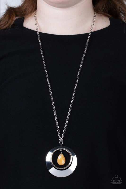 Inner Tranquility Yellow Necklace Paparazzi