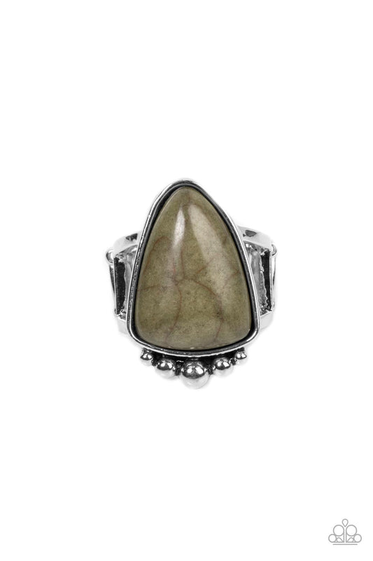 Authentically Adobe Green Ring