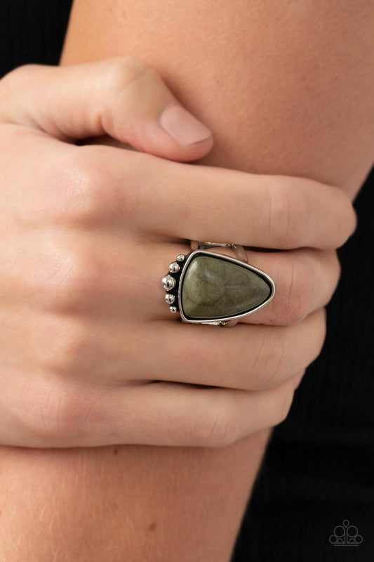 Authentically Adobe Green Ring
