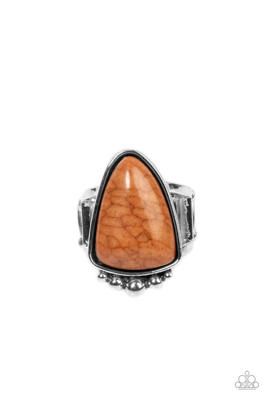 Authentically Adobe Brown Ring