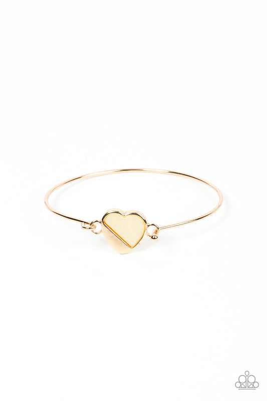 Hidden Intentions Gold Bracelet Paparazzi