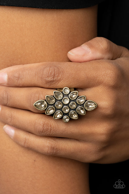 Combustible Iridescence Brass Ring
