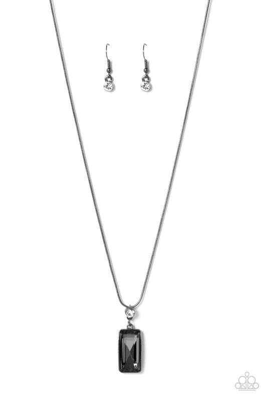 Cosmic Curator Black Necklace Paparazzi