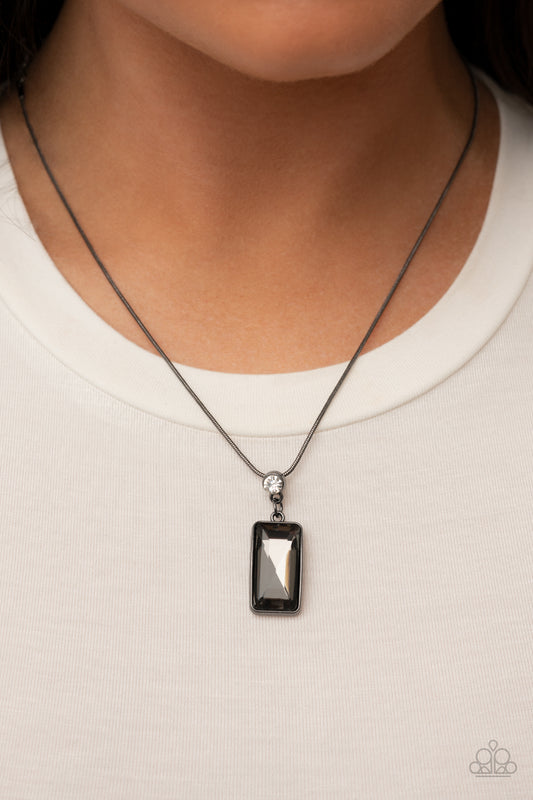 Cosmic Curator Black Necklace Paparazzi