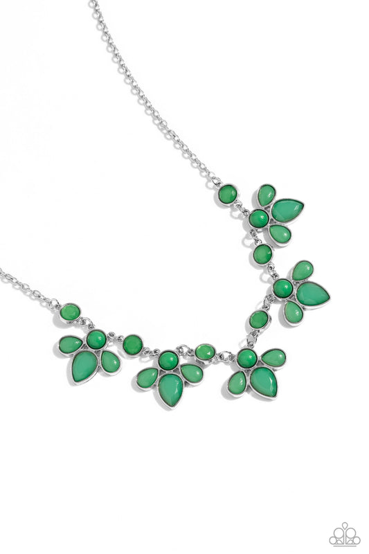 FROND-Runner Fashion Green Necklace