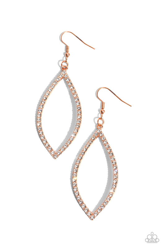 Prosperous Prospects Copper Earrings