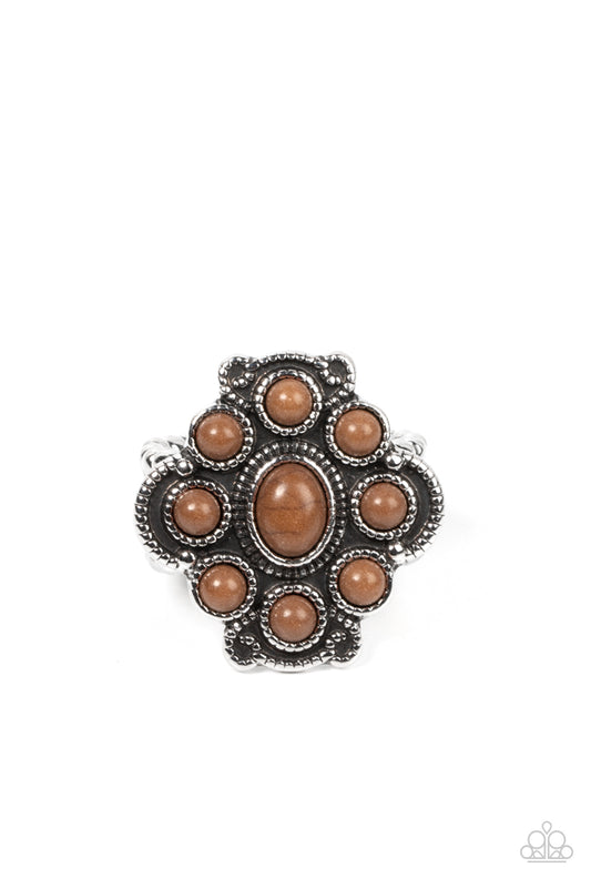 Santa Fe Fantasy Brown Ring Paparazzi