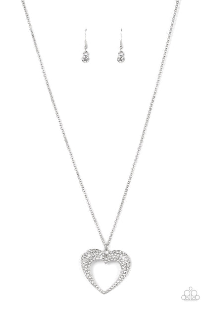 Cupid Charisma White Necklace Paparazzi