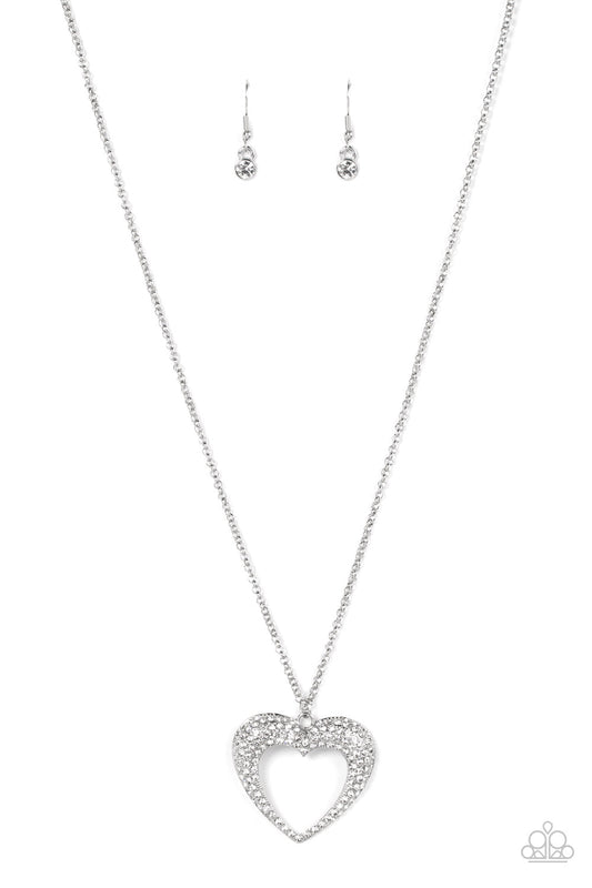 Cupid Charisma White Necklace Paparazzi