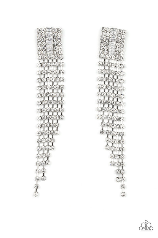 A-Lister Affirmations White Earrings