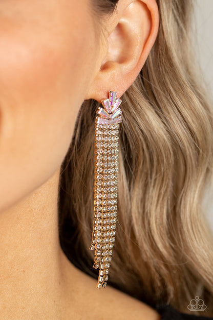 Overnight Sensation Gold Earrings