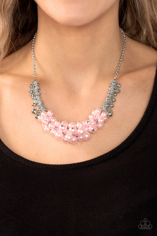 Bonus Points Pink Necklace Paparazzi