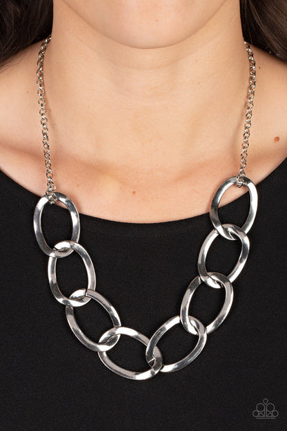 I've got the Power Silver Necklace Paparazzi