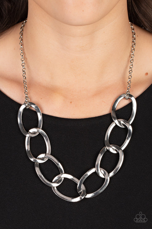 I've got the Power Silver Necklace Paparazzi