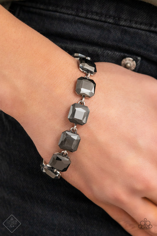 Mind-Blowing Bling Silver Bracelet Paparazzi