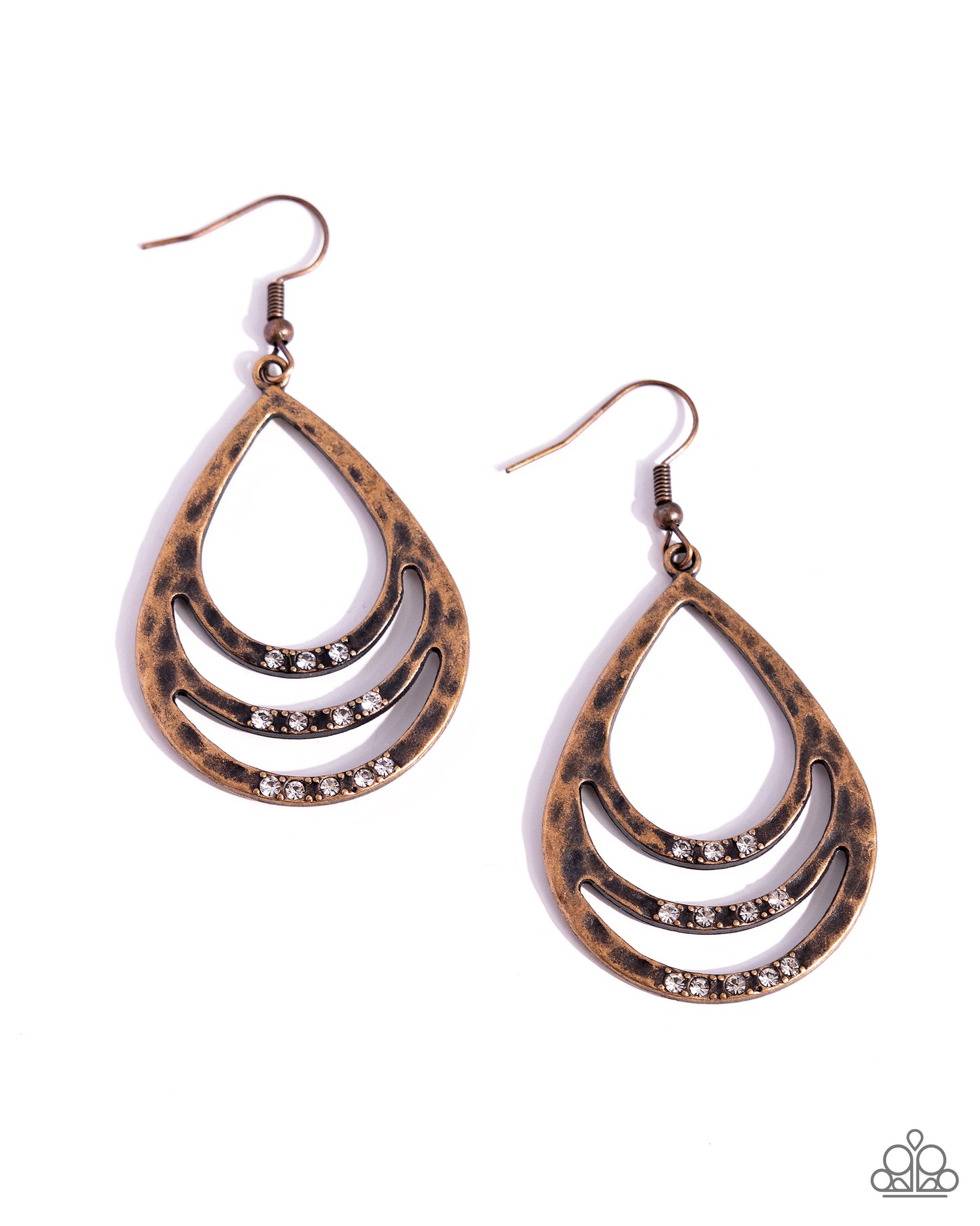 Sojourn Shimmer Copper Earrings
