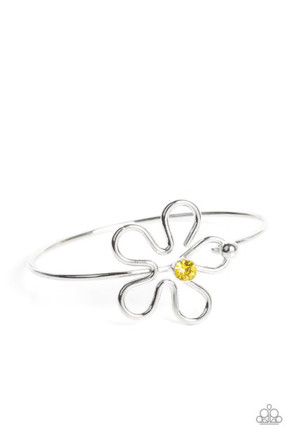 Floral Innovation Yellow Bracelet