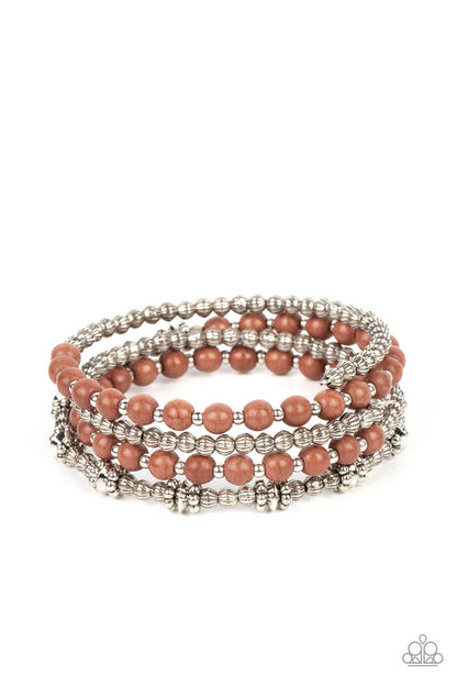 Road Trip Remix Brown Bracelet