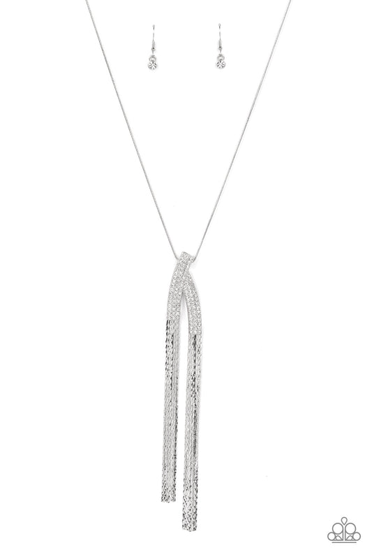 Out of the SWAY White Necklace
