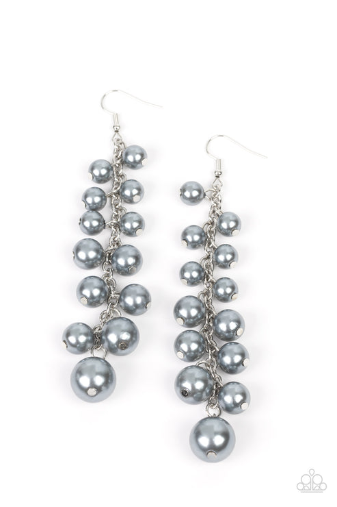 Atlantic Affair Silver Earrings Paparazzi