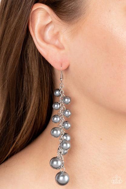 Atlantic Affair Silver Earrings Paparazzi