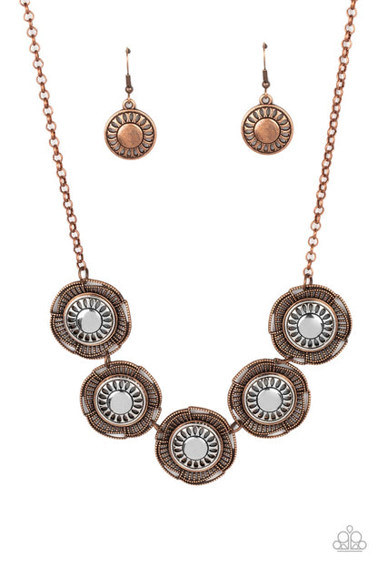 Desert Décor Copper Necklace Paparazzi