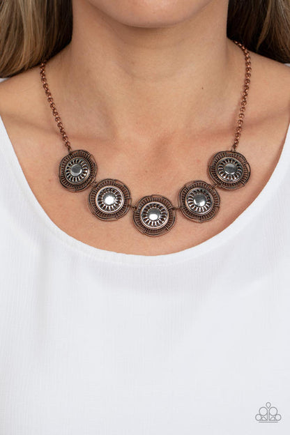 Desert Décor Copper Necklace Paparazzi