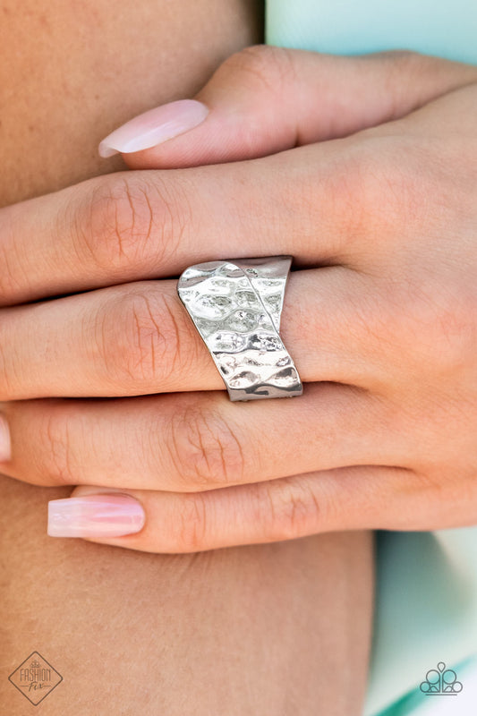 Hidden Troves Silver Ring Paparazzi