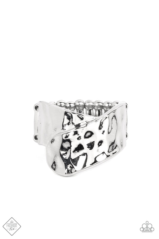 Hidden Troves Silver Ring Paparazzi