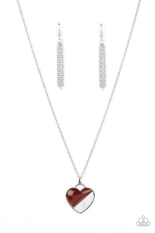 Nautical Romance Brown Necklace