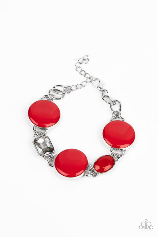Dreamscape Dazzle Red Bracelet Paparazzi