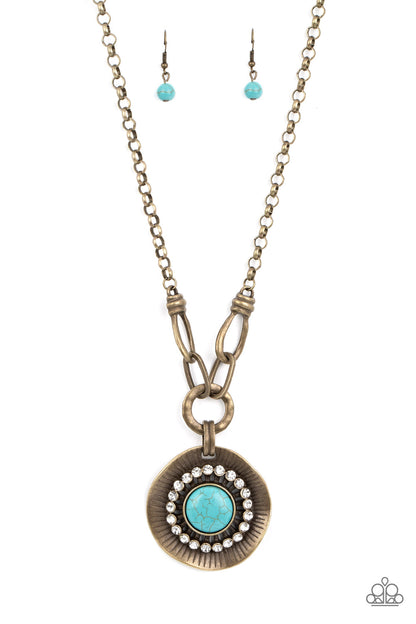 Badlands Treasure Hunt Brass Necklace