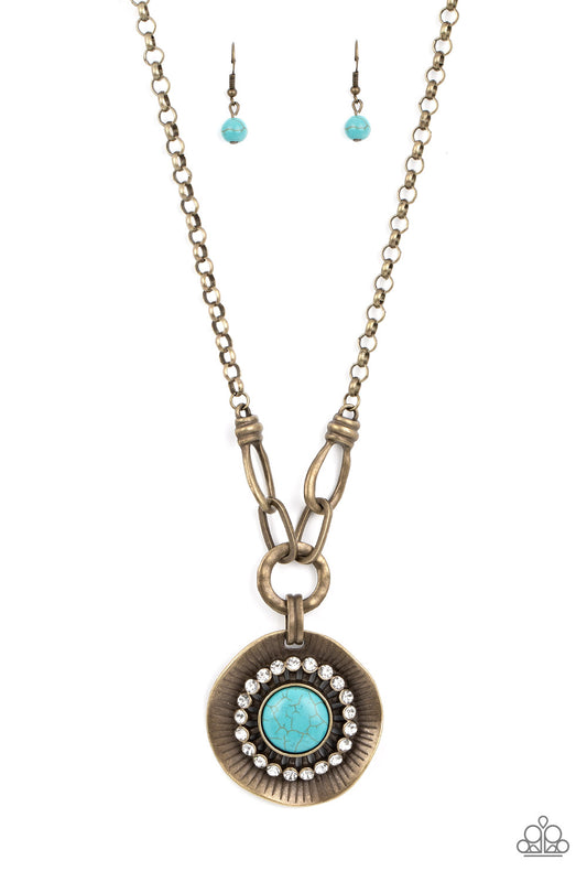 Badlands Treasure Hunt Brass Necklace