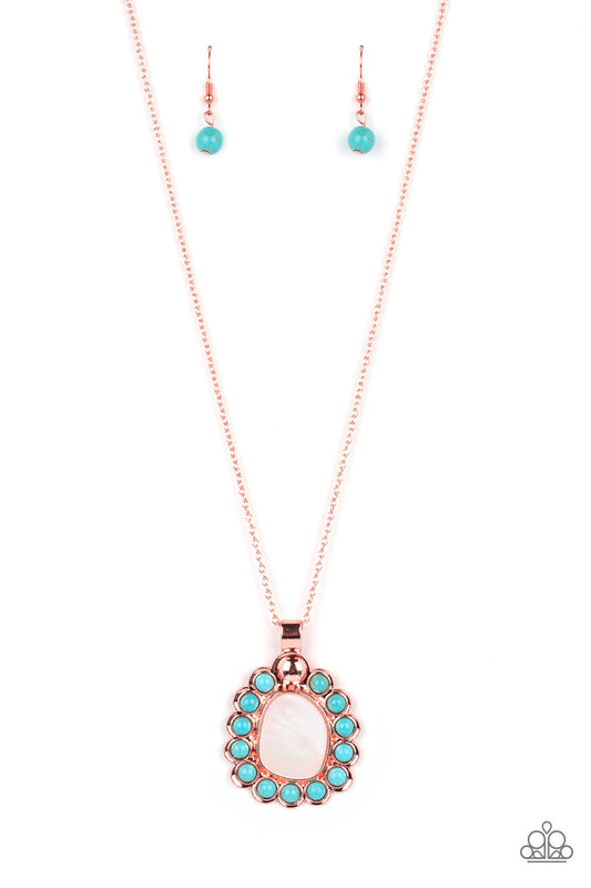 Sahara Sea Copper
Necklace Paparazzi