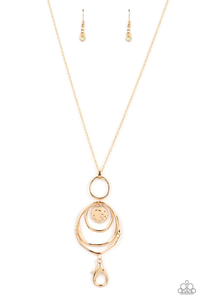 Mermaid Maestoso Gold Lanyard Necklace