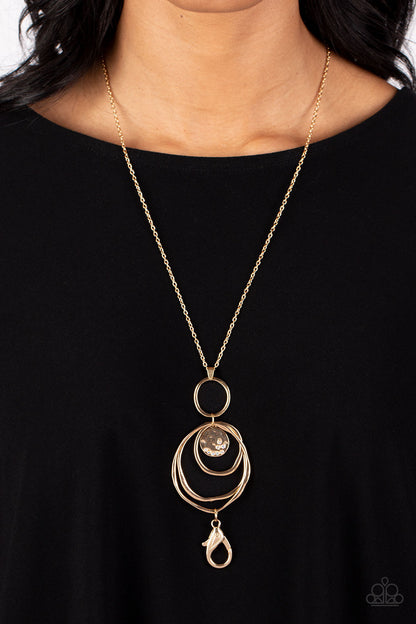 Mermaid Maestoso Gold Lanyard Necklace