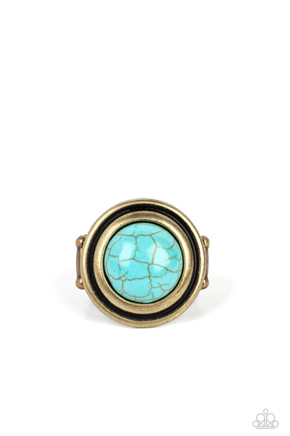 Drive You Wild Brass Ring Paparazzi