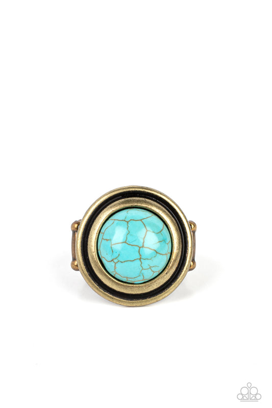 Drive You Wild Brass Ring Paparazzi