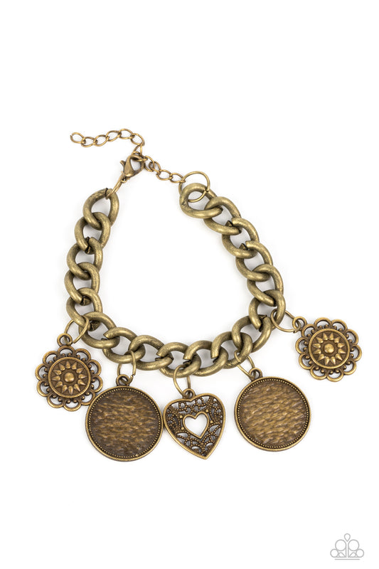 Complete CHARM-ony Brass Bracelet Paparazzi