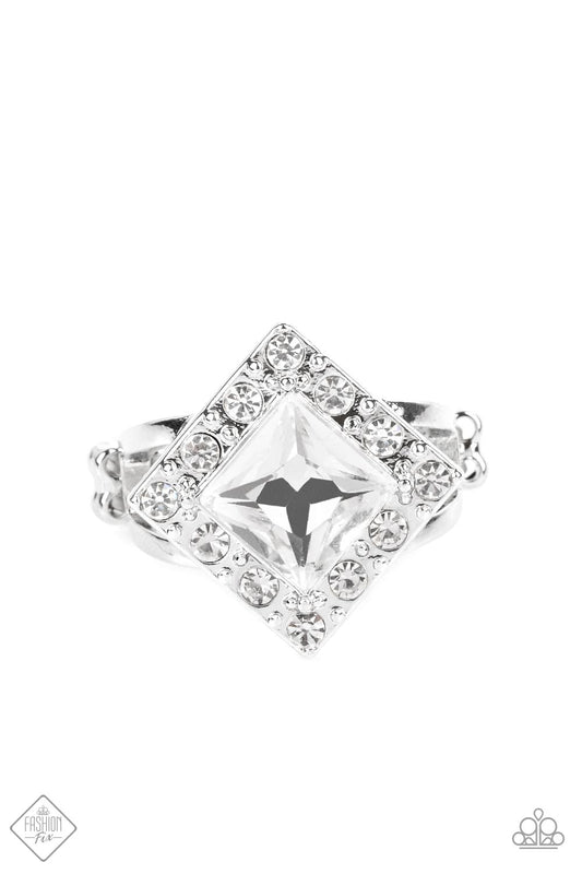 Transformational Twinkle White Ring