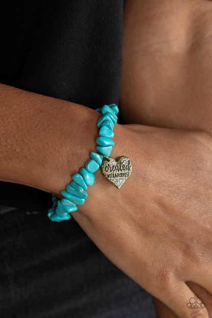 Stony-Hearted Brass Bracelet