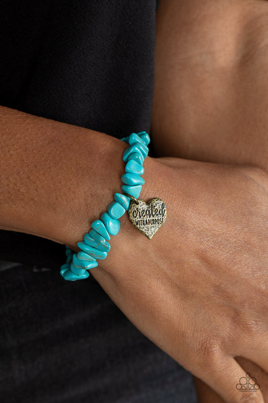 Stony-Hearted Brass Bracelet