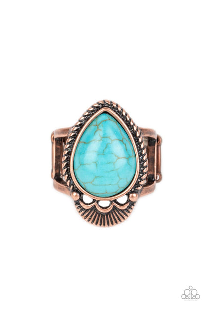 Rural Rapids Copper Ring