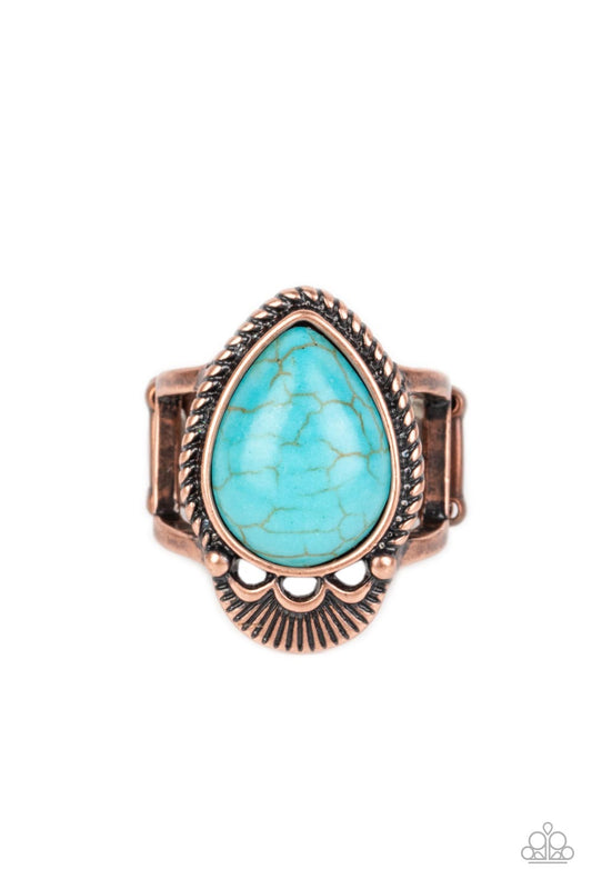Rural Rapids Copper Ring