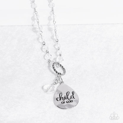Divine Dance White Necklace