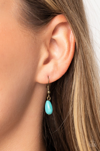 Riverside Relic Brass Necklace Paparazzi