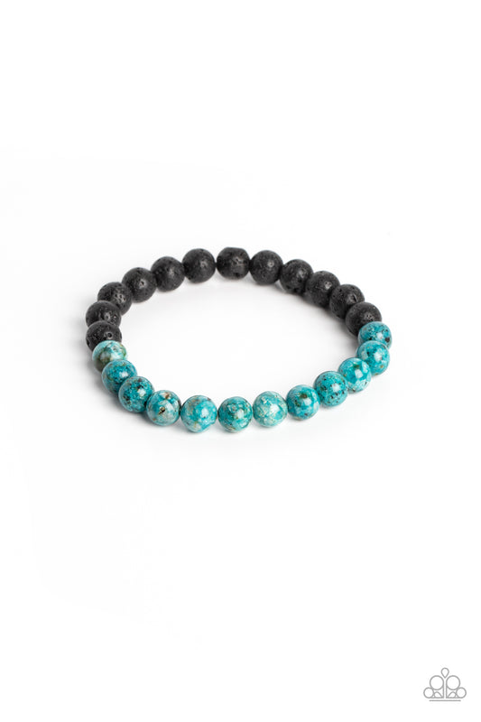 LAVA Language Blue Bracelet
